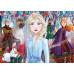 Set 4 Puzzles Clementoni, Supercolor Puzzle, Frozen 2 - 2x20 piese si 2x60 piese, pentru copii de 3-5 ani